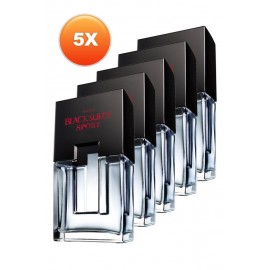 Avon Black Suede Sport Erkek Parfüm Edt 75 Ml. Beşli Set