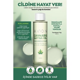 Avon Cannabis Sativa Oil Temizleyici Yağ 125 Ml. Avon Cannabis Sativa Oil Temizleyici Yağ 125 Ml.