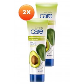 Avon Care Kuru Ciltler İçin Avokado Özlü Yüz Maskesi 90 Ml. İkili Set