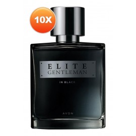 Avon Elite Gentleman in Black Erkek Parfüm Edp 75 Ml. Onlu Set