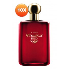 Avon Mesmerize Red Erkek Parfüm Edt 75 Ml. Onlu Set