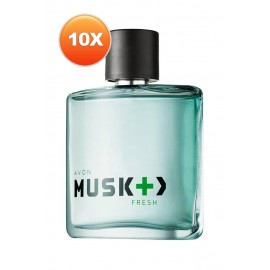 Avon Musk Fresh Erkek Parfüm Edt 75 Ml. Onlu Set