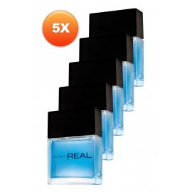Avon Real Erkek Parfüm Edt 30 Ml. Beşli Set